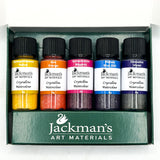 Crystalline Watercolour Single Pigment Mixing Set of 5 - Jackman's Art Materials