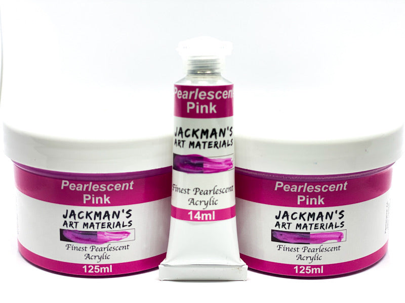 Pearlescent Pink Pearlescent Artist Acrylic